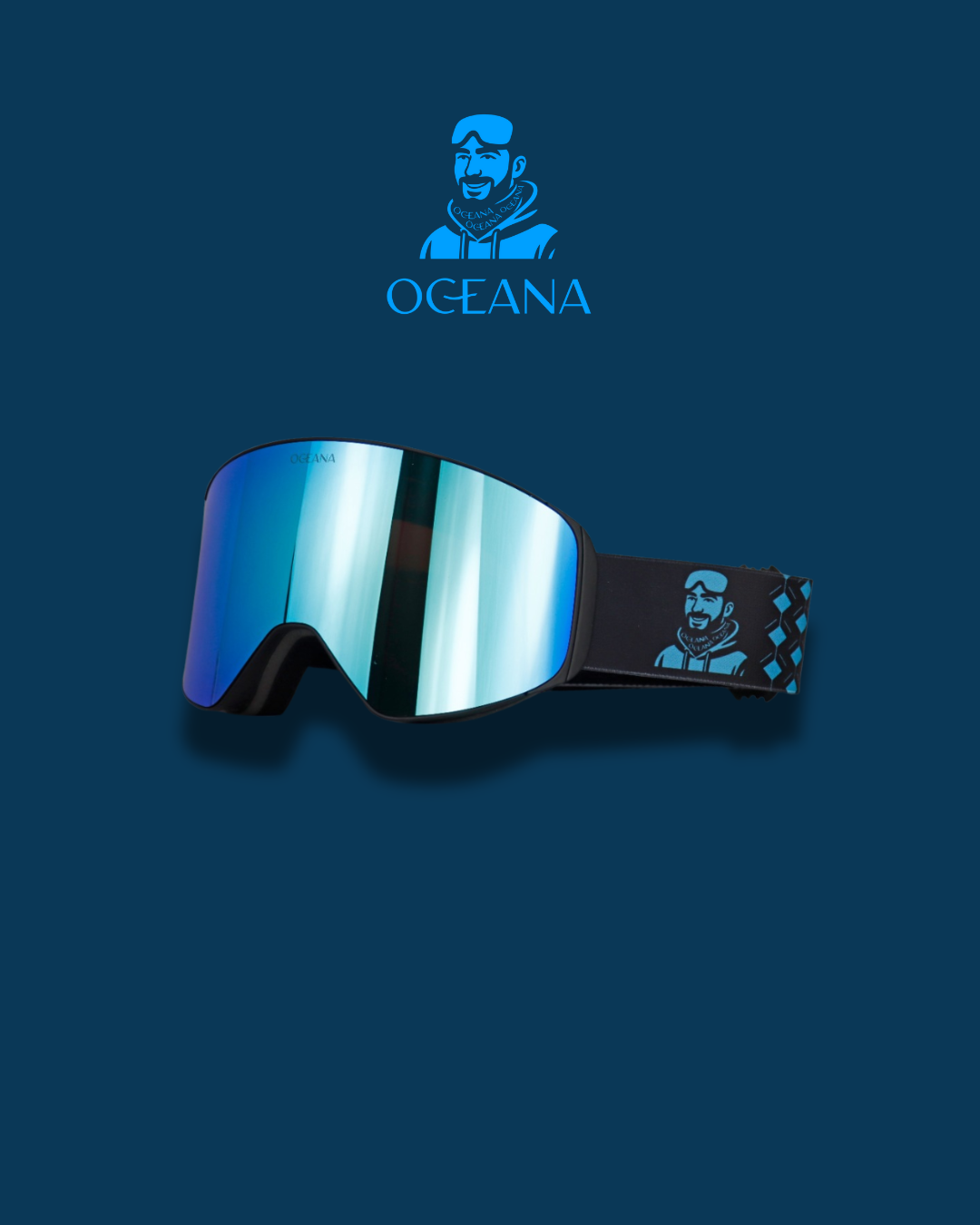 Blue Magnetic Goggles