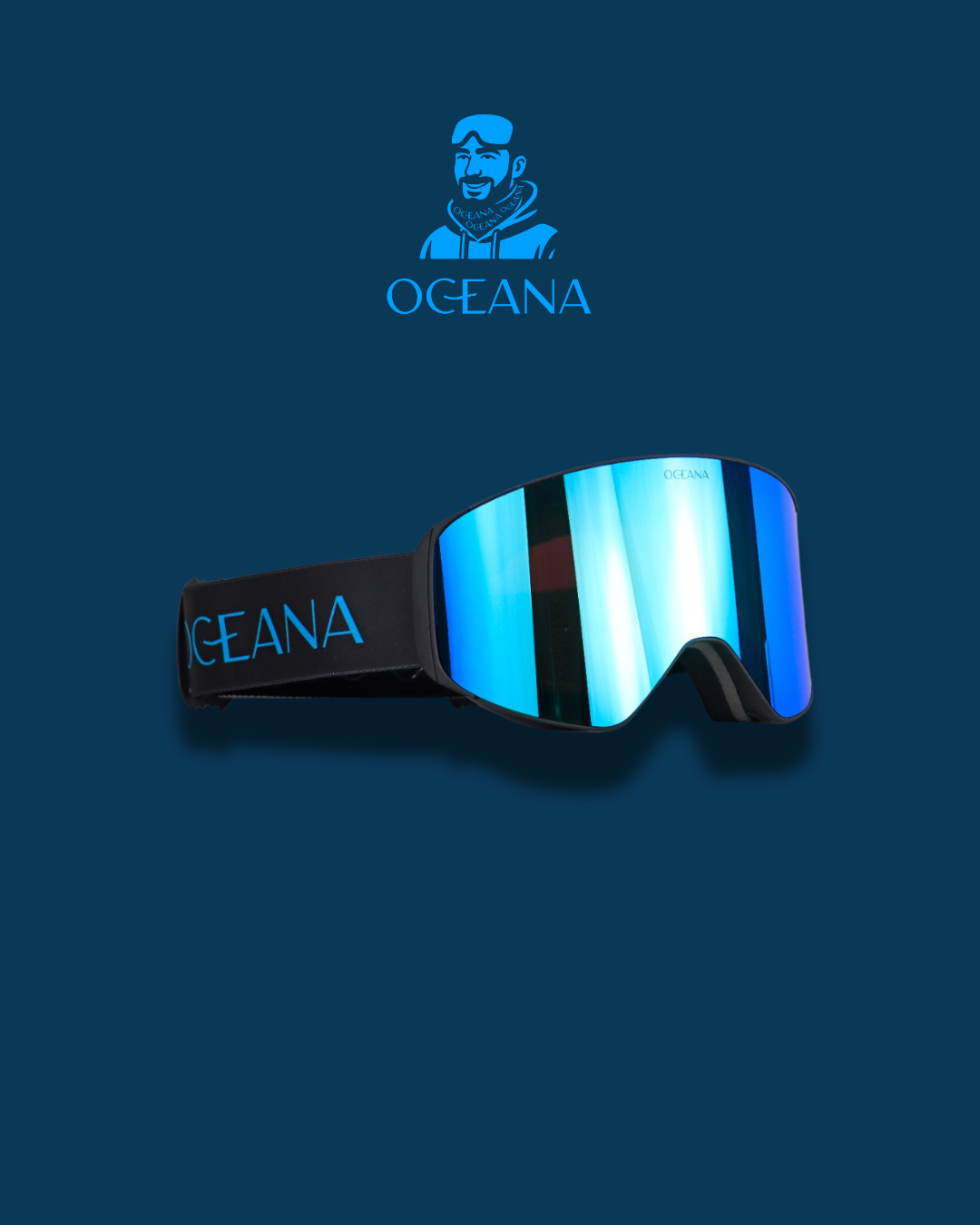 Blue Magnetic Goggles