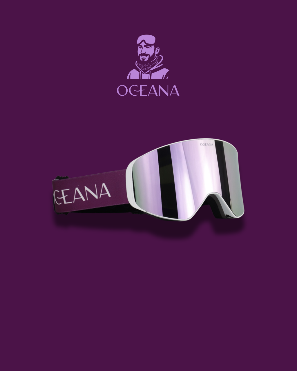 Purple Magnetic Goggles