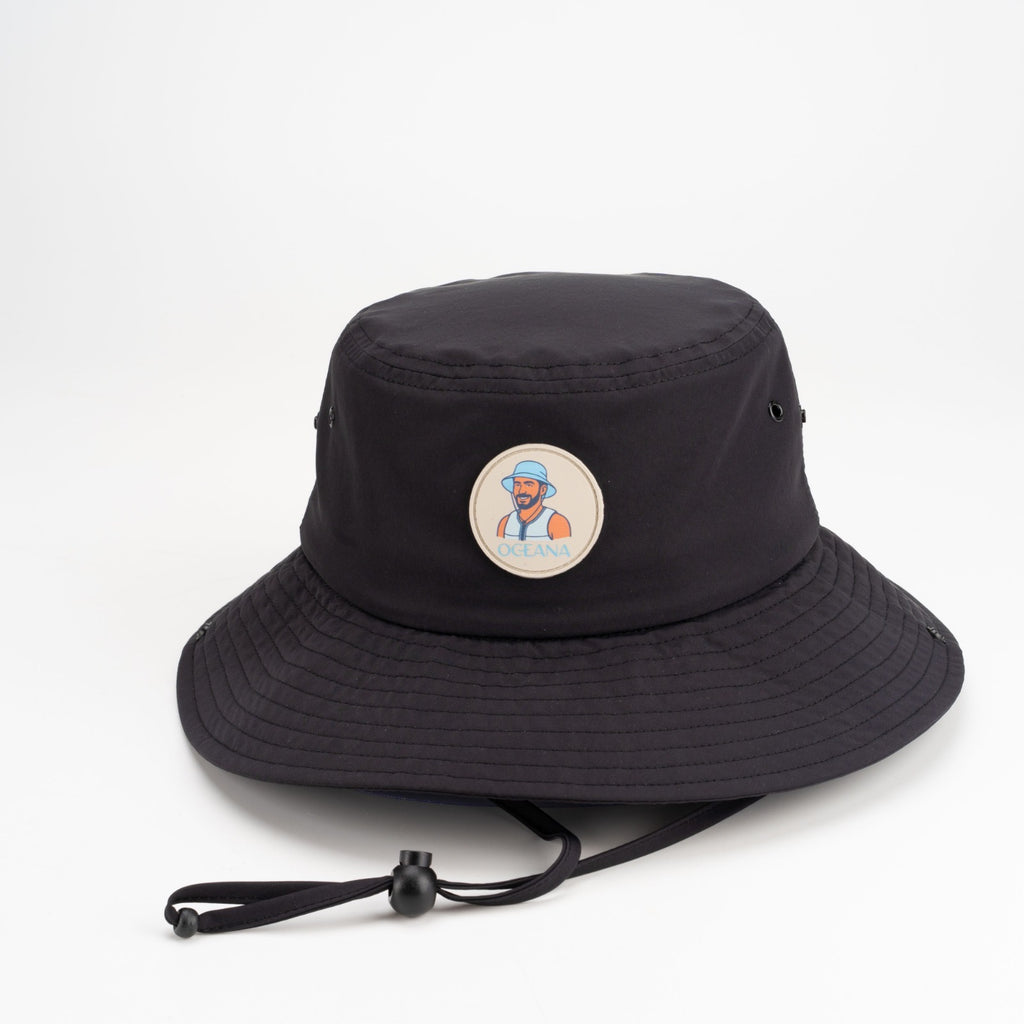 Black Beach Hat