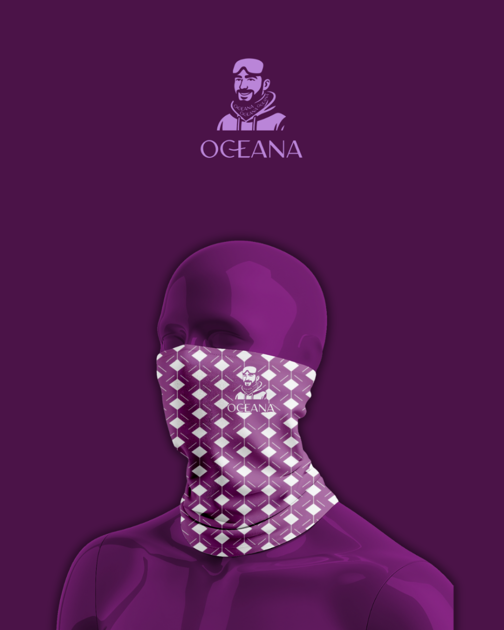 Purple Neck Gaiter