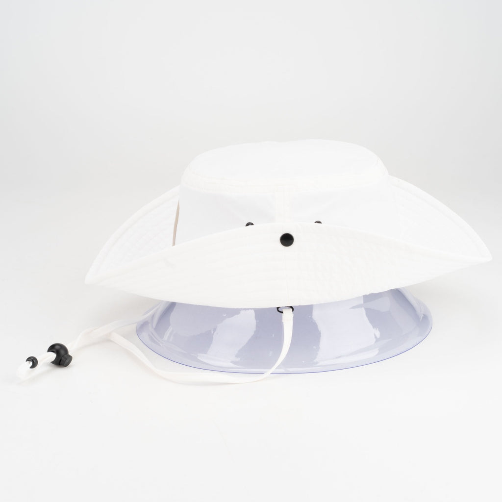 White Beach Hat