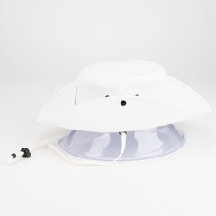 White Beach Hat