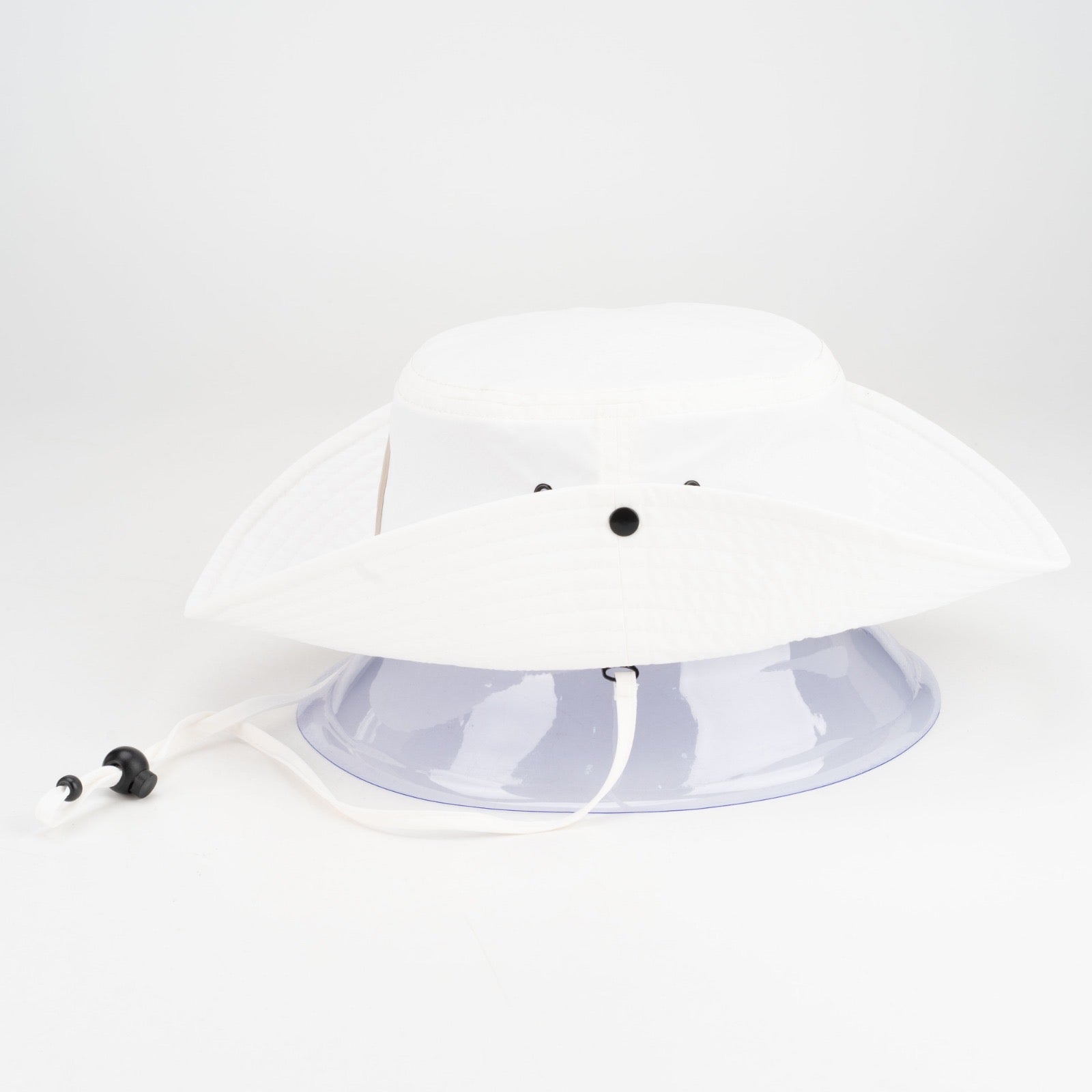 White Beach Hat
